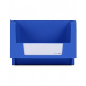 Contenitori in PP a bocca di lupo con fondo nervato Picking Box Mythos, mis. 3A2, L211 x P354 x H145 mm