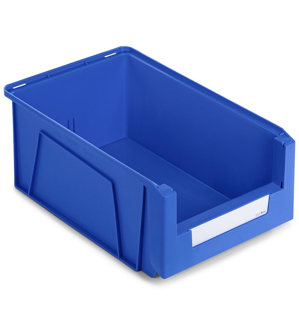 Contenitori in PP a bocca di lupo con fondo nervato Picking Box Mythos, mis. 4, L315 x P500 x H200 mm