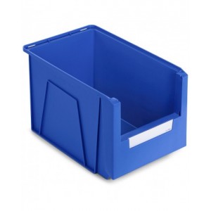 Contenitori in PP a bocca di lupo con fondo nervato Picking Box Mythos, mis. 4A5, L315 x P500 x H300 mm