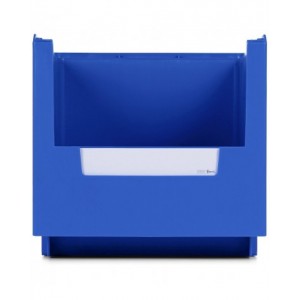 Contenitori in PP a bocca di lupo con fondo nervato Picking Box Mythos, mis. 4A5, L315 x P500 x H300 mm