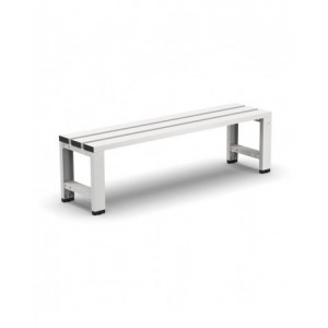 Panchina singola a 3 doghe, L1500 x P375 x H435 mm