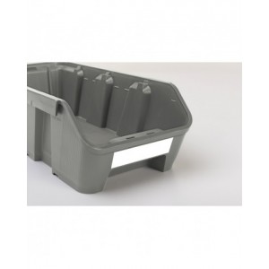 Contenitore per scaffale in polipropilene riciclato RK Box Air, L214 x P500 x H91 mm