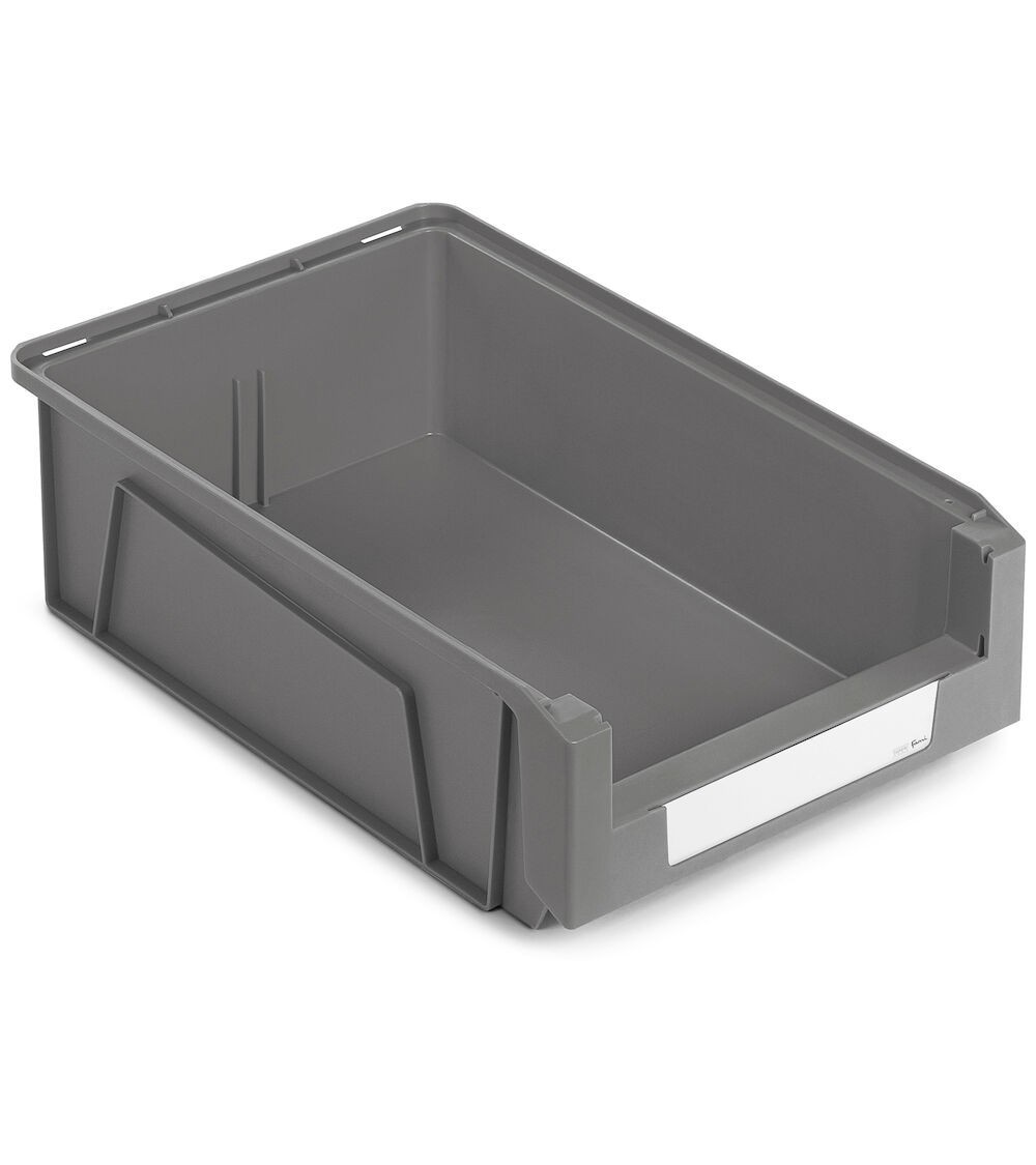 Contenitore per scaffale in polipropilene riciclato Picking Box Mythos, mis. 4A2, L314 x P500 x H145 mm