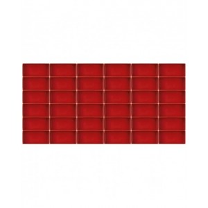 Kit 32 cassette divisorio per cassettiera, L150 x P75 x H52 mm, rosso