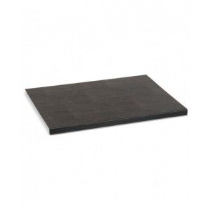 Copertura in acciaio gommato per piano in Multiplex, L608 x P461 x H28 mm