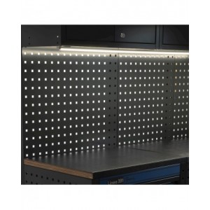 Coppia clip magnetiche con strisce adesive