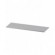 Top in acciaio inox satinato, L1734 x P600 x H31 mm