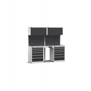Modulo banco da lavoro con cassettiere, L 2040 mm GARAGE063