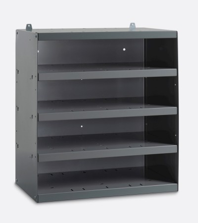 Leere Behälterregale für RK Box Air und Komponenten